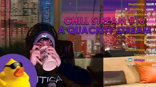 Quackity Catches Up With Chat