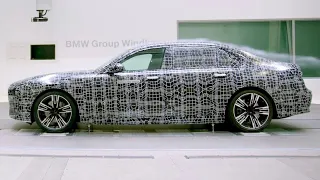 Nuova BMW Serie 7 2023 - COLLAUDO IN GALLERIA DEL VENTO (Bmw i7)