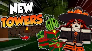 NEW Melon and Witch Towers! - The House TD Roblox