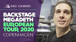 Backstage Megadeth European Tour 2020   Copenhagen ( Legendado)
