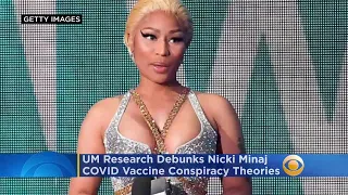 UM Research Debunks Nicki Minaj COVID Vaccine Infertility Conspiracy Theories