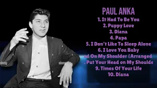 Paul Anka-Prime hits anthology for 2024-Superior Songs Compilation-Detached