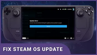 Fix Steam Deck Update error - Fix Steam OS Update Error