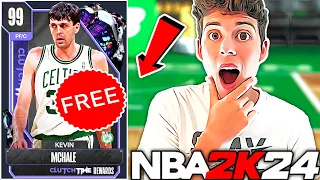 FREE DARK MATTER KEVIN MCHALE AVAILABLE IN CLUTCH TIME…BUT SHOULD YOU GRIND FOR HIM? NBA 2K24 MyTEAM