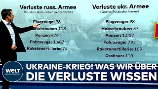 UKRAINE-KRIEG: Was wir über die Materialverluste und die bisherigen Opferzahlen wissen