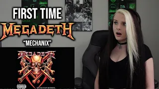 FIRST TIME listening to MEGADETH - "Mechanix" REACTION