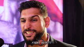 AMIR KHAN ON HIS CHIN & CRITICS "PEOPLE ALWAYS WANT TO PUT YOU DOWN!"