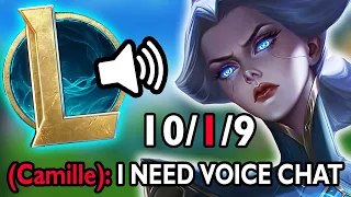 THIS IS WHY LEAGUE OF LEGENDS NEED VOICE CHAT! (DYING OF LAUGHTER)