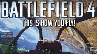 This is how you fly in Battlefield 4