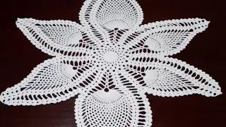 Crochet Pineapple Table Runner