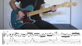 Steven Wilson - Drive Home (Solo cover) - Lesson with TABs