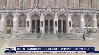 Biden to announce guidelines on reproductive rights at universities | FOX 13 Seattle