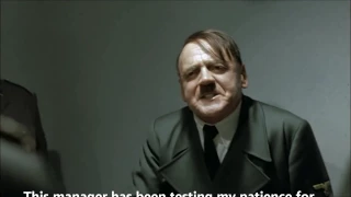 Hitler's reaction to Arsenal losing 5 - 1 against Bayern Munich