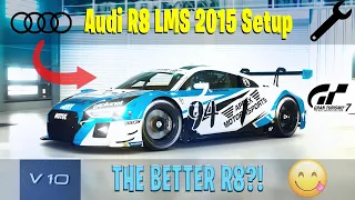 Gran Turismo 7 - Audi R8 LMS GR3 (2015 Version) Tune Setup + Reference Lap