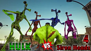 Marvel's Hulk vs Siren Head Fight EP02: Hulk completely demolishes Siren Heads!
