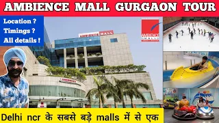 Ambience mall gurgaon - ambience mall gurgaon full tour | Ambience mall gurgaon vlog delhi gurugram