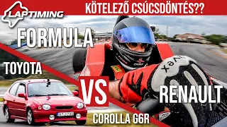 Kötelező csúcsdöntés?? - Formula Renault "Gender" vs. Toyota Corolla G6R (Laptiming ep.169)