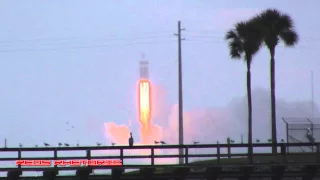 Raw Video- Orion & Delta IV Heavy Launch