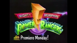 1993-08 | Fox Kids | Mighty Morphin | "You Thought They were Extinct" premiere promo