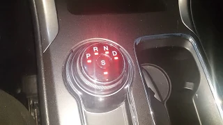 2017 ford fusion shift lock release