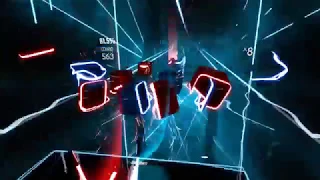 [Beat Saber] Technologic - Expert - 100% Perfect combo (custom song)