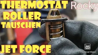 Thermostat Wechseln Jetforce / Roller Thermostat Gehäuse Defekt / Scooter verliert Wasser  Tropft