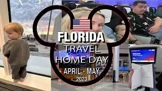 TRAVEL HOME DAY | BA PREMIUM ECONOMY WITH A 2 YEAR OLD | ORLANDO NEW TERMINAL C | MAY 2023