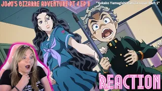 Jojo's Bizarre Adventure Part 4 Ep 8 "Yukako Yamagishi Falls in Love, Part 1" - reaction & review
