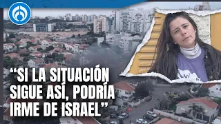 “No han dejado de caer proyectiles”: Greta Cervantes, actriz mexicana en Israel