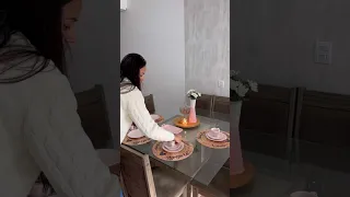 Uma mesa de café especial para a filha aniversariante mais especial do mundo !!Parabéns filha 🩷