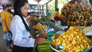 Countryside Street Food @ Kien Svay Krao -  Pickles, Snail, Grilled Meat, And More