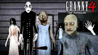 Granny 4 New Game Full Gameplay Walkthrough + Nosferatu Slendrina Ending