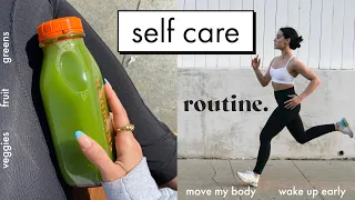 self care habits // prioritizing myself + nourishing my body