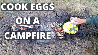 How to Cook Eggs on a Campfire