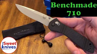 [139] Benchmade 710 M390 McHenry & Williams Knife Review - Sweetknives Best Knife EDC 2020