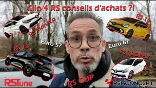 CLIO 4 RS CONSEILS D'ACHATS !