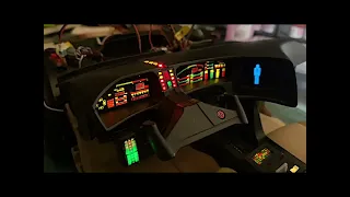 Fanhome 1/8 scale KITT custom season 3/4 dashboard