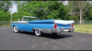 1959 Ford Fairlane 500 Skyliner Retractable & 352 CI Engine & Ride - My Car Story with Lou Costabile