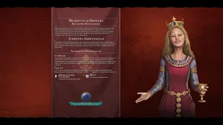 #5 Civilization 6 Gathering Storm "Лояльная война" [Франция Алиенора] (божество)