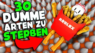 30 DUMME TODE in ROBLOX