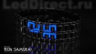 Железный Самурай часы Iron Samurai LED watch