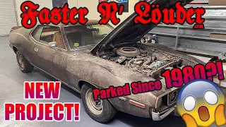 Faster N' Louder | Abandoned 1973 AMC Javelin AMX Sitting For 40 Years! Will It Run? Yea Right!