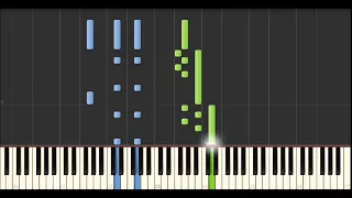 Yann Tiersen - Le Jour d'Avant [Live] (Synthesia Tutorial)