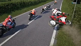 RIDE 3 CRASHES COMPILATION #7