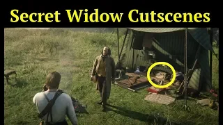 All Hidden Widow Cutscenes in Red Dead Redemption 2 (RDR2): John and Arthur Meet Charlotte Balfour