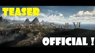THE ELDER SCROLLS VI - OFFICIAL TEASER TRAILER E3 2018