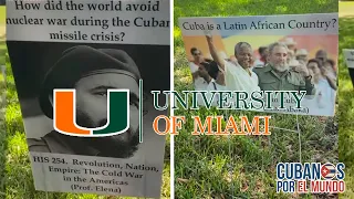 Denuncia promoción de la figura del dictador cubano Fidel Castro en la University of Miami