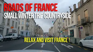 Roads of France - A small winter trip countryside (new Go Pro 9 footage !)