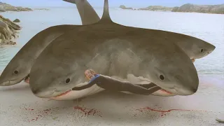 Duke’s Death Scene (HD) 6-Headed Shark Attack (2018)