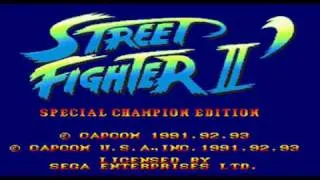 (SEGA) Street Fighter II SCE Music - Guile Stage